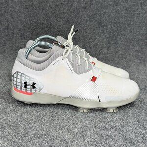 Under Armour Spieth 4 Golf Shoes Boy's Size 7 White Athletic Performance‎ Pro